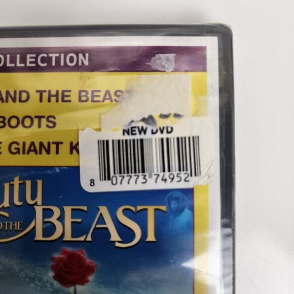 MGM Kids Movie Collection 3 Film Beast Puss In The Boots Jack Giant Killer DVD - Picture 2 of 5